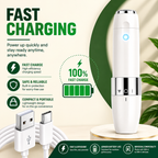 Face Mini Hair Remover FS1000 Cordless for Women (White)