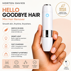 Face Mini Hair Remover FS1000 Cordless for Women (White)
